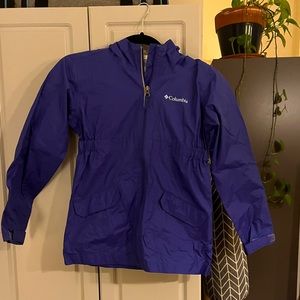 Girl’s Columbia Rain Coat, M (10/12)
